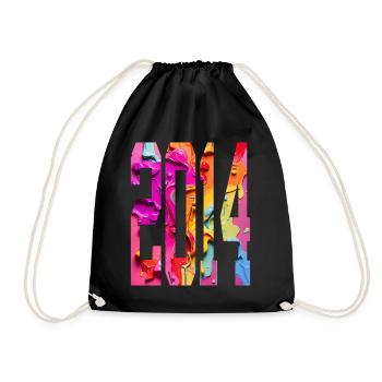 BUNT 12TH BIRTHDAY 2014 - Drawstring Bag - black - Front