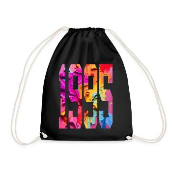 BUNT 31ST BIRTHDAY 1995 - Drawstring Bag - black - Front