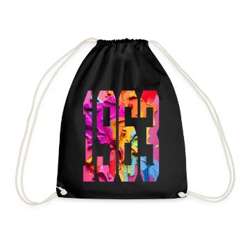 BUNT 63E ANNIVERSAIRE 1963 - Sac de sport léger - noir - Devant