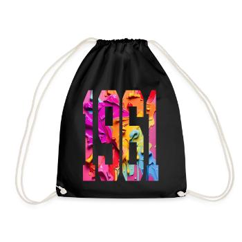 BUNT 65E ANNIVERSAIRE 1961 - Sac de sport léger - noir - Devant