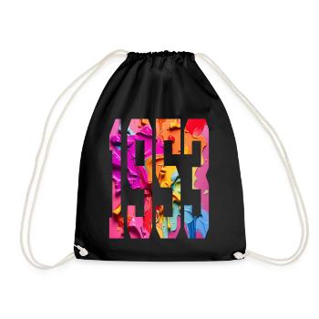 BUNT 73RD BIRTHDAY 1953 - Drawstring Bag - black - Front