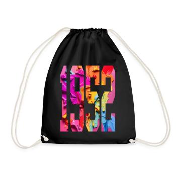 BUNT 74TH BIRTHDAY 1952 - Drawstring Bag - black - Front