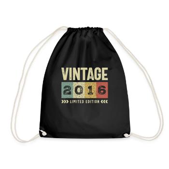 8 ans BDay drôle 2016 8ème 8 ans anniversaire - Sac de sport léger - noir - Devant
