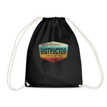 Original Instructor Limited Edition - Drawstring Bag - black - Front