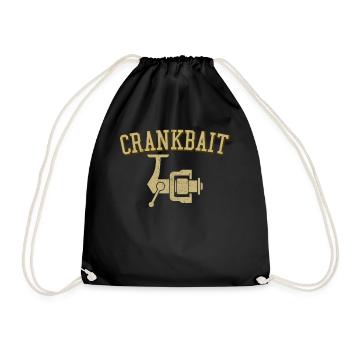 Appât à manivelle - Sac de sport léger - noir - Devant