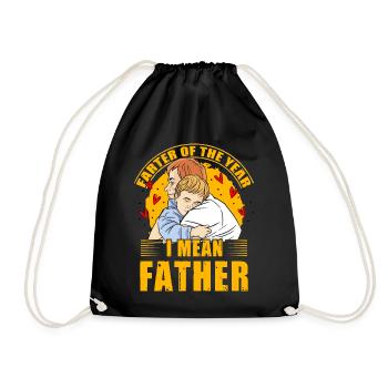 Farter de l’année, je veux dire Père - Sac de sport léger - noir - Devant