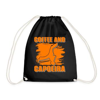 Café et Capoeira - Sac de sport léger - noir - Devant