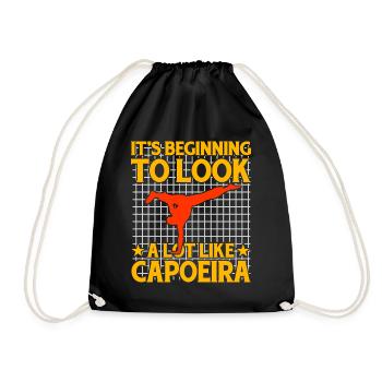 It's beginning to look a lot like capoeira - Drawstring Bag - black - Front
