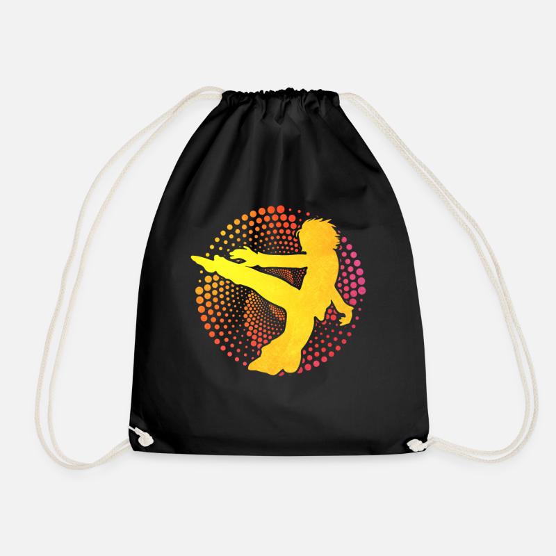 Capoeira - Turnbeutel - Schwarz