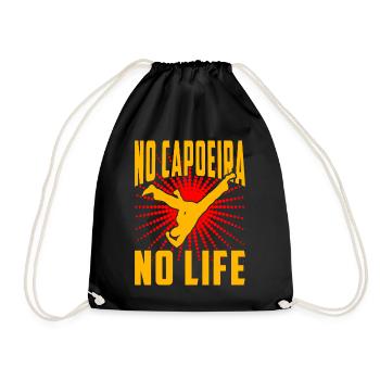 Pas de Capoeira, pas de vie - Sac de sport léger - noir - Devant