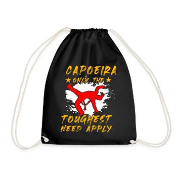 Capoeira : seuls les plus difficiles doivent s’appliquer - Sac de sport léger - noir - Devant