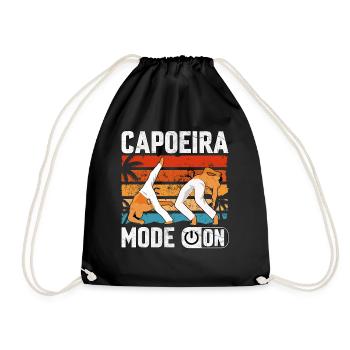 Mode Capoeira activé - Sac de sport léger - noir - Devant