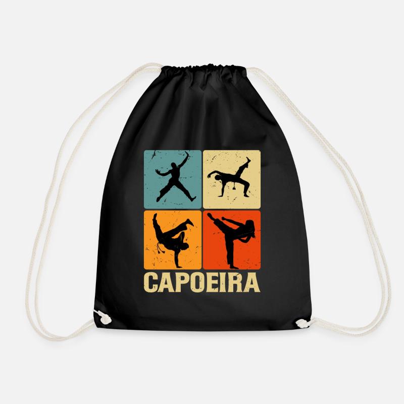 Capoeira - Turnbeutel - Schwarz