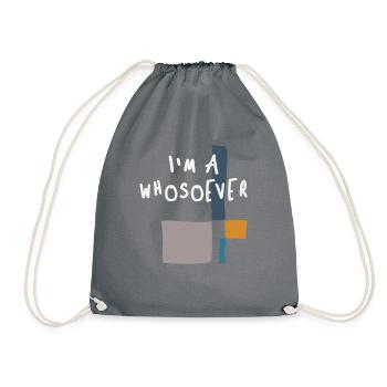 Je suis un n’importe qui - Citation chrétienne audacieuse - Sac de sport léger - gris - Devant