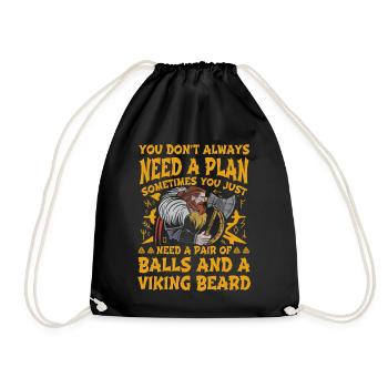 Vous n’avez pas toujours besoin d’un plan Viking Citation - Sac de sport léger - noir - Devant