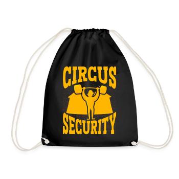 Circus Security - Drawstring Bag - black - Front
