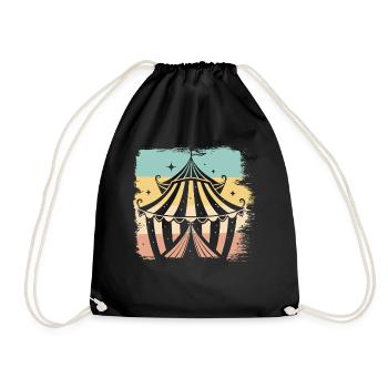 Circus - Drawstring Bag - black - Front