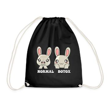 Easter Easter Plastic Surgeon Botox - Drawstring Bag - black - Front