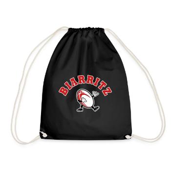 Biarritz Rugby sport rugby supporter biarritz - Sac de sport léger - noir - Devant