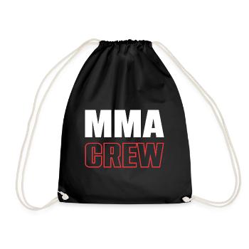 Mma Crew - Turnbeutel - Schwarz - Vorne