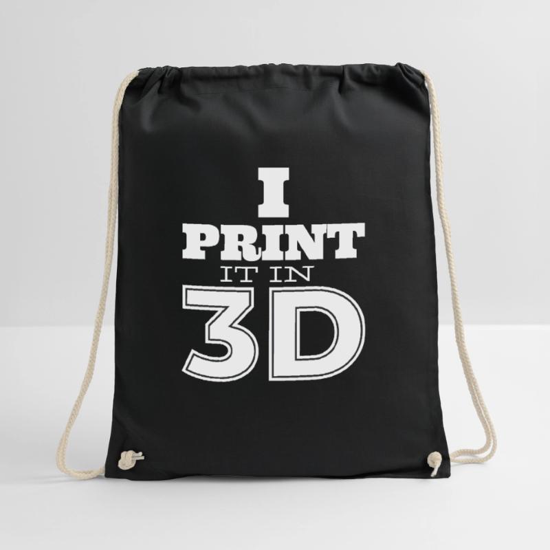 Impression 3D Imprimante 3D Impression d'impression 3D dans 3D Maker Sac de sport léger