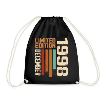 Dezember 1998 - 1998 Dezember - Turnbeutel - Schwarz - Vorne