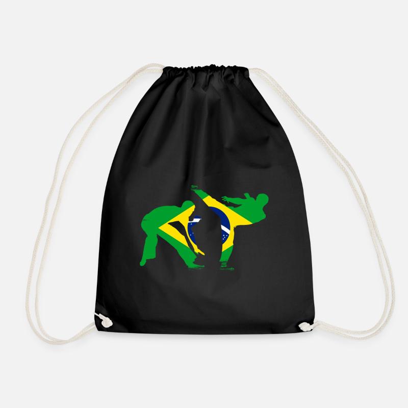 Capoeira - Turnbeutel - Schwarz