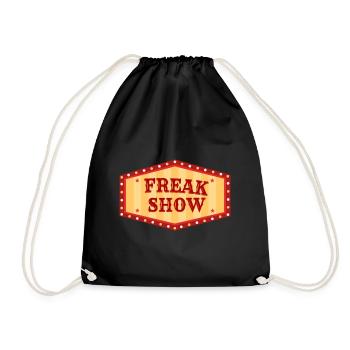 Freak Show Drôle de cadeau Fun - Sac de sport léger - noir - Devant