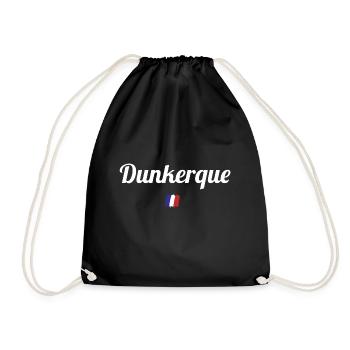 DUNKERQUE - Sac de sport léger - noir - Devant