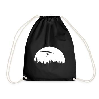 Parapente - (4) - Sac de sport léger - noir - Devant