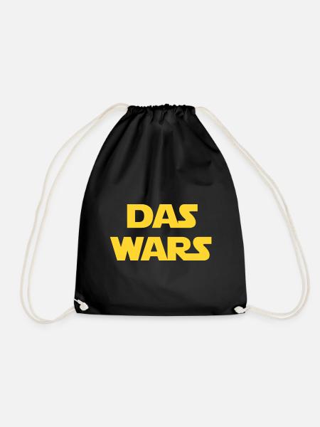 Das wars - Turnbeutel - Schwarz
