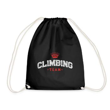 Climbing Team - Turnbeutel - Schwarz - Vorne