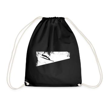 Ski - (53) - Sac de sport léger - noir - Devant