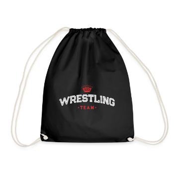 Wrestling Team - Turnbeutel - Schwarz - Vorne