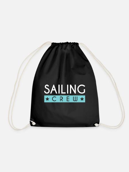 Sailing Crew - Turnbeutel - Schwarz