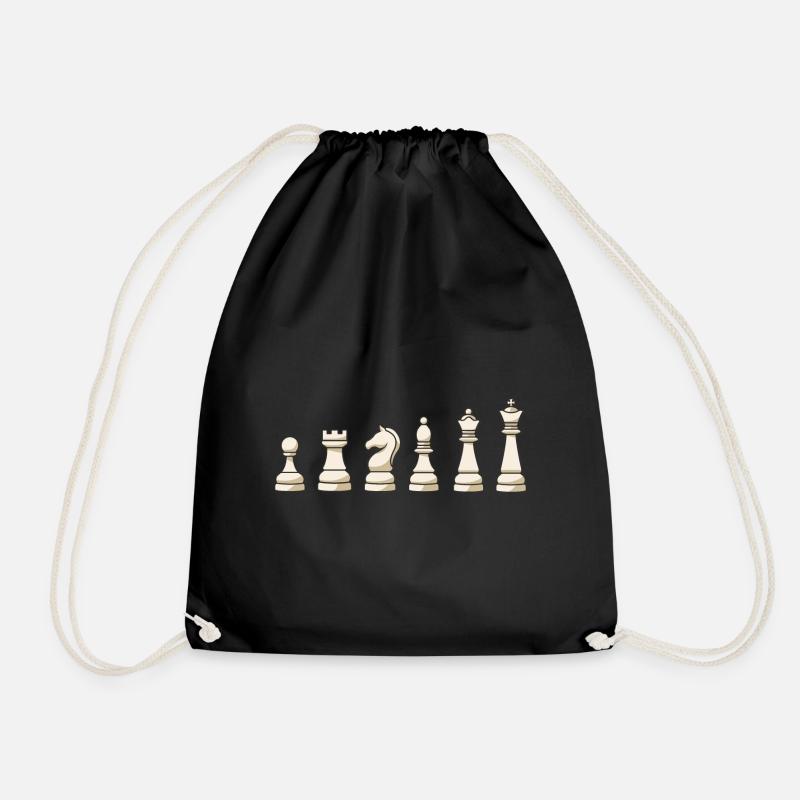 Échecs d’échecs cadeaux - Sac de sport léger - noir