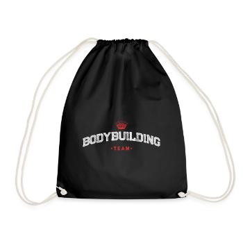 Équipe de musculation - Sac de sport léger - noir - Devant