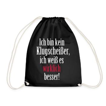 petit malin - Sac de sport léger - noir - Devant