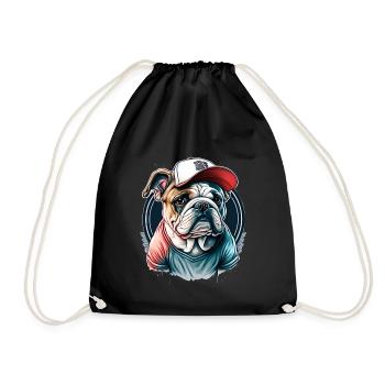Bulldog - Sac de sport léger - noir - Devant