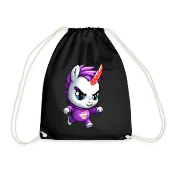 Grim Unicorn Design - Mystical Magic - Sac de sport léger - noir - Devant