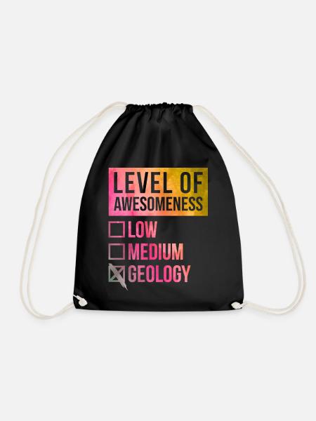 Géologie Géologie Géologie - Sac de sport léger - noir