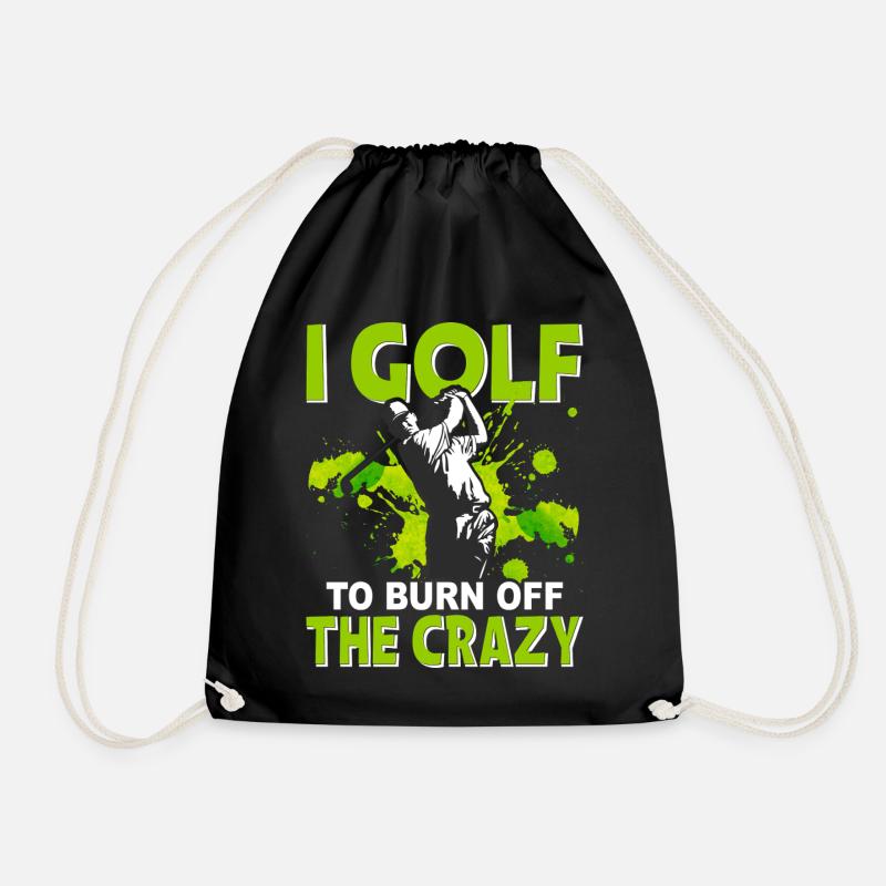 Golf - Turnbeutel - Schwarz
