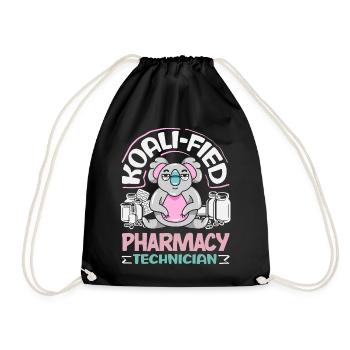 Pharmacist Pharmaceutical Technical - Drawstring Bag - black - Front