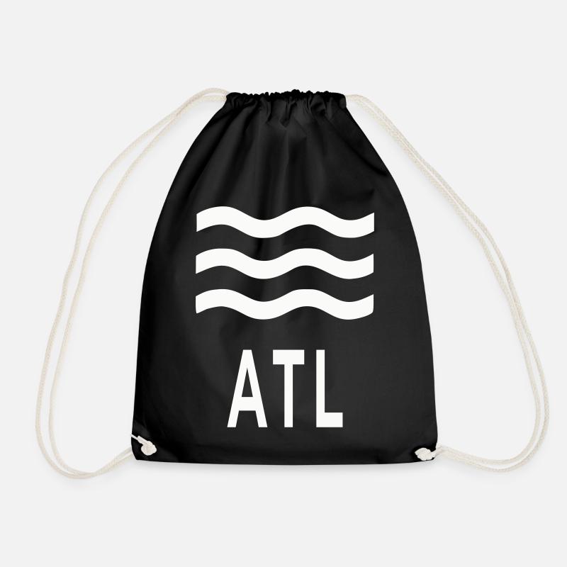 ATL Waves Graphic Tee - Sac de sport léger - noir