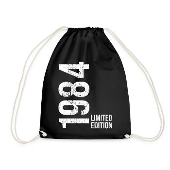 Chemise vintage 1984 pour le 42e anniversaire - Sac de sport léger - noir - Devant