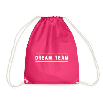 dream team - Sac de sport léger - fuchsia - Devant