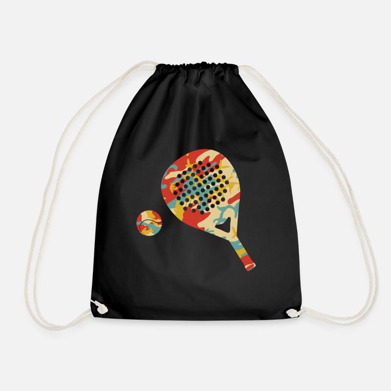 Padel - Turnbeutel - Schwarz