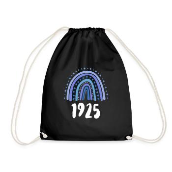 Blue Rainbow Année de naissance née en 1925 - Sac de sport léger - noir - Devant
