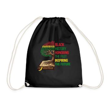 Honorer le passé Inspirer l’avenir tshirt - Sac de sport léger - noir - Devant
