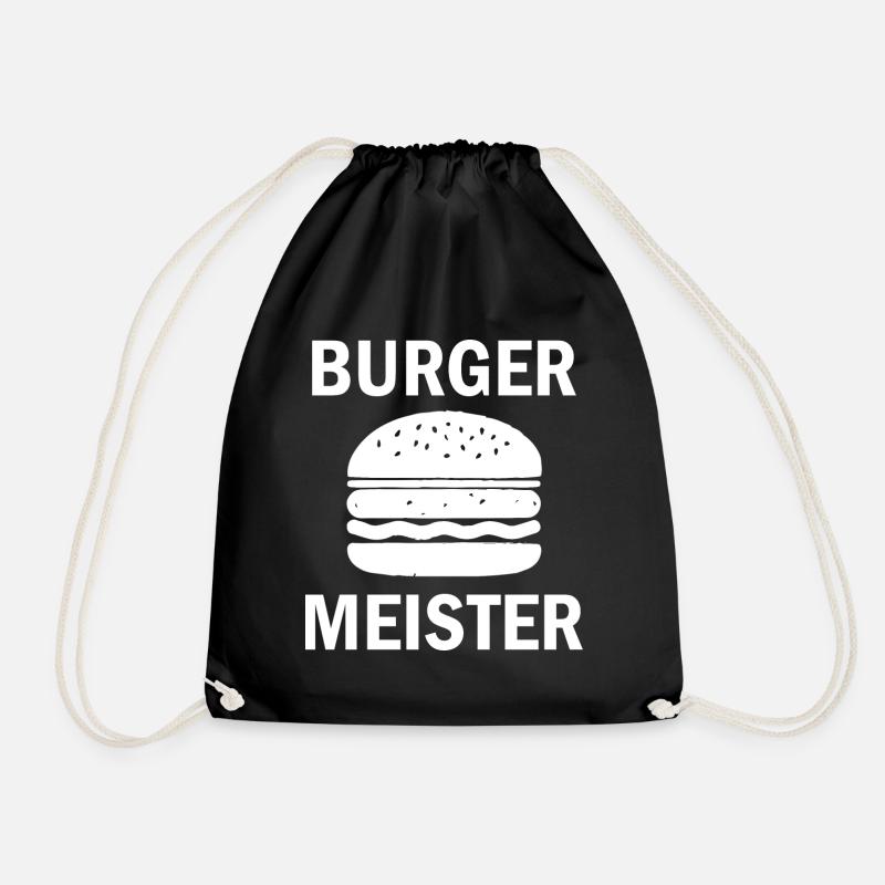 Burger Meister - Turnbeutel - Schwarz